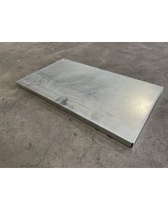 Stahlpaneel Fachboden Regal Boden / 520 x 295 x 22 mm (BxTxH)