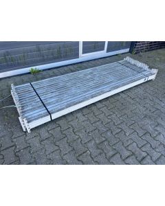 Palettenregaltraverse Traverse, gebraucht | Modulblok | Lichte Weite: 2.700 mm | K: 100 x 40 mm | weiß | 5 HK