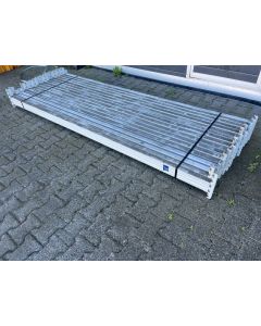 Palettenregaltraverse Traverse, gebraucht | Modulblok | Lichte Weite: 2.700 mm | K: 100 x 40 mm | weiß | 4 HK