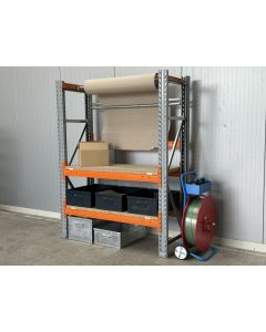 Packtisch Versandtisch Werktisch Werkbank, gebraucht | Stow Pal Rack NS | Gesamtbreite: 1.550 mm | Gesamthöhe: 2.000 mm | Gesamttiefe: auswählbar