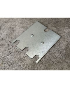 Ausgleichsblech Nivelierblech für Palettenregalständer, neu | Stow Pal Rack NS | Abm.: 120 x 140 mm | Materialstärke: 1 mm