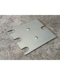 Ausgleichsblech Nivelierblech für Palettenregalständer, neu | Stow Pal Rack NS | Abm.: 120 x 140 mm | Materialstärke: 3 mm