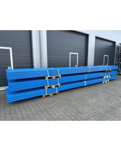 Palettenregalständer Regalständer gebraucht | Stow Pal Rack NS | PLFB 16 | Rahmenprofil: 100 x 65 x 2.5 mm | Ständertiefe: 1.300 mm | Ständerhöhe: wählbar 