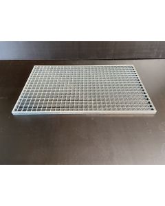 Pressrost Regalrost Gitterrost, neu / Gesamtbreite: 600 mm / Gesamttiefe: 1.000 mm / Maschenweite: 33 x 33 mm