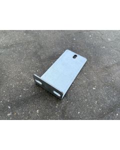 Halter f. Rückwandgitter Agraffenwinkel Konsole, gebraucht | Gesamtlänge: 165 mm | Gesamtbreite: 78 mm | sendzimir verzinkt