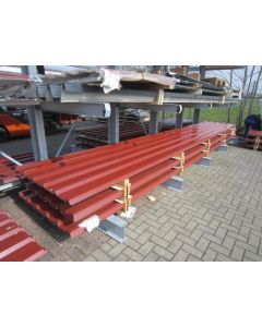 Trapezblech Dachplatten Sonderposten - Profil 35/207 in Rotbraun (13,00€/m²)