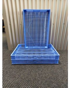 Allibert 41020 Stapelkiste Kunststoffkiste Transportkiste 750x495x90 mm gebraucht