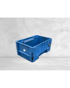 Stapelkiste Transportkiste Lagerkiste C-KLT 3214 gebraucht 200x300x147mm Blau