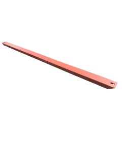 U-Profil Stahlträger| gebraucht | Gesamtlänge: ca. 2.378 mm | U-Profil: 100 x 50 mm | orange