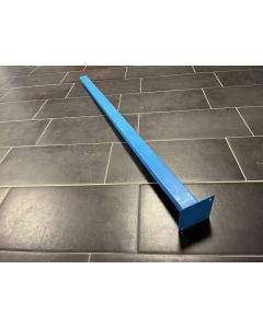 Stützpfosten U-Profil / gebraucht / Gesamtlänge 1.660 mm / U-Profil: 70 x 30 mm / blau