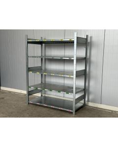 Fachbodenregal Magazinregal, gebraucht | Dexion HI280 | Gesamthöhe: 1.700 mm | Gesamttiefe: 610 mm | Regallänge: auswählbar