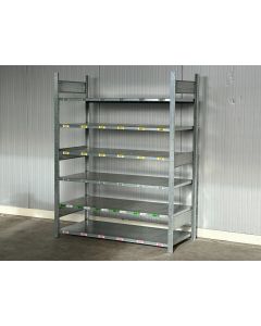 Fachbodenregal Magazinregal, gebraucht | Dexion HI280 | Gesamthöhe: 1.700 mm | Gesamttiefe: 610 mm | Regallänge: auswählbar