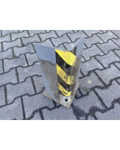 L-Anfahrschutzecke Anfahrschutz Rammschutzecke / gebraucht / Höhe 400 mm / Materialfarbe: grau 