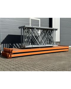 Palettenregalanlage Palettenregal, gebraucht | Stow Pal Rack NS | Regalständer: 2.500 mm x 1.100 mm | Lichte Weite: 4.000 mm | Regallänge: Auswählbar