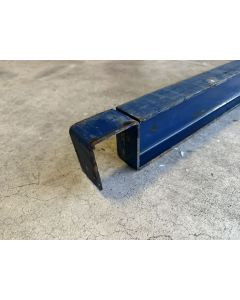 Stahlträger Eisenträger Querauflage, gebraucht | Gesamtlänge: 1.325 mm | IPE-Länge: 1.205 mm | IPE-Profil: 80 x 46 mm | blau