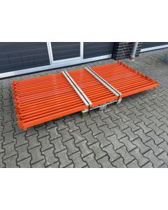 Traverse für LPR Weitspannregal, gebraucht | lichte Weite: 2.450 mm | RAL 2004 Orange 