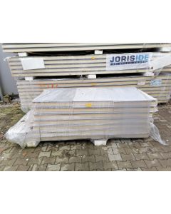 Sandwichplatten 100 mm Wand RAL 9006 Sonderposten Paket 490B