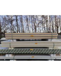 Sandwichplatten 80 mm Wand RAL 7016 Sonderposten Paket 519