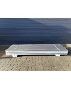 Sandwichplatten 80 mm Wand RAL 9007 Sonderposten Paket 590B