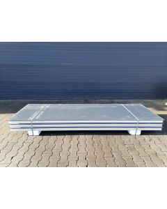 Sandwichplatten 80 mm Wand RAL 7016 Sonderposten Paket 591B
