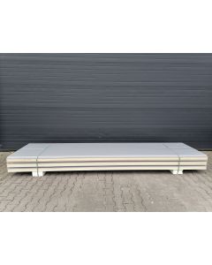 Sandwichplatten 100 mm Wand RAL 9006 Sonderposten Paket 610B