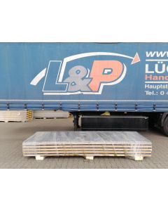 Sandwichplatten 80 mm Wand RAL 7016 Sonderposten Paket 634B