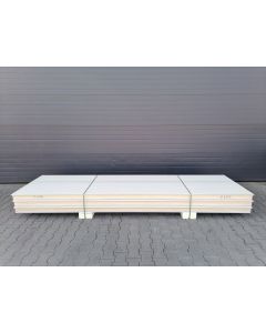 Sandwichplatten 100 mm Wand RAL 1015 Sonderposten Paket 677B