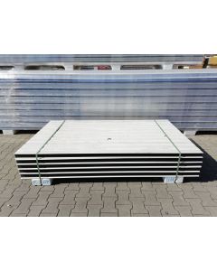 Sandwichplatten 60 mm Wand II. Wahl weiß Paket 688B