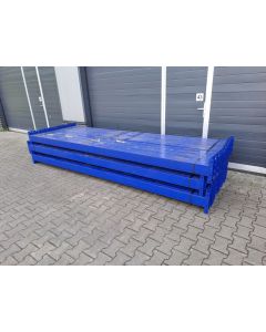 Palettenregaltraverse Traverse Palettenregal gebraucht / Bito PL 38 / 3.600 mm / K: 127 x 50 mm / 3.000 kg / blau / 3 HK