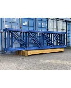 Palettenregalanlage Palettenregal Eurostock AS / gebraucht / Regalständer: 4.400 x 1.000 mm / Lichte Weite: 2.700 mm // Regallänge: 14,10 lfm.