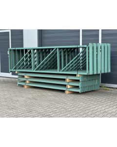 Palettenregalanlage Palettenregal, gebraucht | Hovuma | Regalständer: 3.650 x 870 mm | lichte Weite: 2.880 mm | Regallänge: 33,88 lfm.