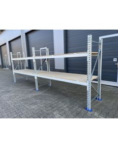 Palettenregalanlage, SSI Schäfer PR 600 / neu/ gebraucht / Regalständer: 2.350 x 800 mm / Lichte Weite: 2.400 mm / Regallänge: Auswählbar 