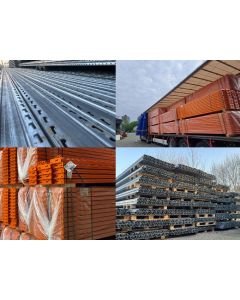 Palettenregalanlage Palettenregal neu & gebraucht / Stow Pal Rack NS / Regalständer: 4.700 mm x 1.100 mm / Lichte Weite: 2.700 mm / Regallänge: Auswählbar