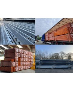 Palettenregalanlage Palettenregal neu & gebraucht / Stow Pal Rack NS / Regalständer: 3.100 mm x 800 mm / Lichte Weite: 2.700 mm / Regallänge: Auswählbar