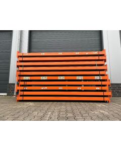 Palettenregaltraverse Traverse Palettenregal gebraucht / Dexion Speedlock P90 / 3.000 mm / K: 100 x 50 mm BX100|50|15 / orange / 4 HK