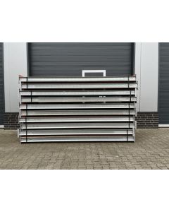 Palettenregaltraverse Traverse Palettenregal gebraucht / Dexion P90 / 3.000 mm / I: 120 x 50 mm / 1.800 kg / sendz. verzinkt / 5 HK