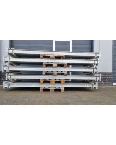 Palettenregaltraverse Traverse Palettenregal gebraucht / Dexion P90 Silverline / 3.000 mm / I: 125 x 50 mm / 2.100 kg / sendz. verzinkt / 5 HK