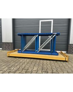 Palettenregalanlage Palettenregal, gebraucht | Eurostock AS | Regalständer: 2.000 x 1.000 mm | Lichte Weite: 2.700 mm | Regallänge: 14,10 lfm.