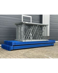 Palettenregalanlage Palettenregal, gebraucht | Bito PRO | Regalständer: 2.000 x 1.100 mm | Lichte Weite: 3.300 mm | Regallänge: 34,10 lfm.