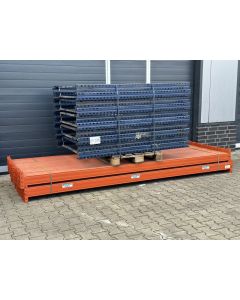 Palettenregalanlage Palettenregal, gebraucht | Mecalux | Regalständer: 1.8000 x 1.100 mm | Lichte Weite: 3.300 mm | Regallänge: 30,70 lfm.