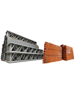 Palettenregalanlage Palettenregal gebraucht / Stow Pal Rack NS / Regalständer: 9.050 mm x 1.100 mm / Lichte Weite: 3.600 mm / Regallänge: Auswählbar