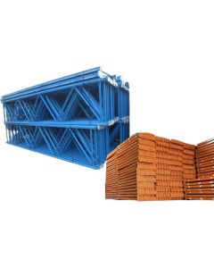 Palettenregalanlage Palettenregal, gebraucht | Stow Pal Rack NS | Regalständer: 4.000 x 1.100 mm | Lichte Weite: 3.600 mm | Regallänge: Auswählbar