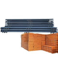  Palettenregalanlage Palettenregal, gebraucht | Stow Pal Rack NS | Regalständer: 9.000 x 1.100 mm | Lichte Weite: 3.600 mm | Regallänge: Auswählbar