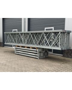  Palettenregalanlage Palettenregal, gebraucht | Dexion P 90 | Regalständer: 6.000 x 1.100 mm | Lichte Weite: 2.660 mm | sendzimir verzinkt | Regallänge: 24,94 lfm.