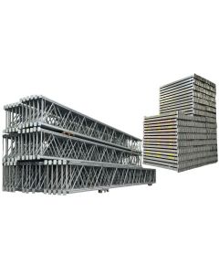 Palettenregalanlage Palettenregal, gebraucht | Dexion P 90 | Regalständer: 12.500 x 1.100 mm | Lichte Weite: 2.900 mm | Regallänge: Auswählbar