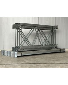Palettenregalanlage Palettenregal, gebraucht | Dexion P 90 | Regalständer: 2.400 x 1.100 mm | Lichte Weite: 3.000 mm | sendzimir verzinkt | Regallänge: 15,60 lfm.