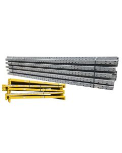 Palettenregalanlage Sonderpostenpaket, Dexion Speedlock S2 / gebraucht / Regalständer: 3.500|3.350 x 1.080 mm / Lichte Weite: 2.690 mm // Regallänge: 25,01 lfm.