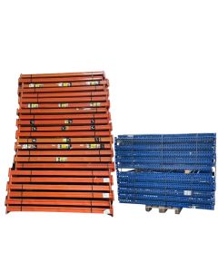 Palettenregalanlage Palettenregal, gebraucht | Jung Heinrich Typ T | Regalständer: 2.200 x 1.100 mm | Lichte Weite: 2.700 mm | Regallänge: 25.300 mm