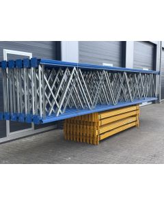 Palettenregalanlage Palettenregal, gebraucht | Jung Heinrich Esmena | Regalständer: 6.000 x 1.100 mm | Lichte Weite: 2.707 mm | Regallänge: 30,98 lfm.