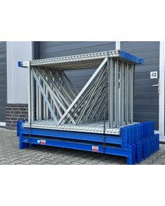 Palettenregalanlage Palettenregal, gebraucht | SSI Schäfer | Regalständer: 1.700 x 1.050 mm | Lichte Weite: 1.800 mm | Regallänge: 17,10 lfm. 